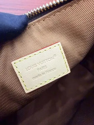 Louis Vuitton Diamond Pattern Leather Bag M29099