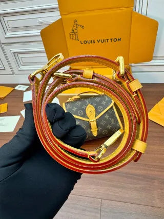 Louis Vuitton Diamond Pattern Leather Bag M44919