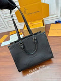 Louis Vuitton Diamond Pattern Leather Bag M45595