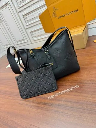 Louis Vuitton Diamond Pattern Leather Bag M46288