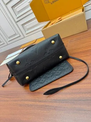 Louis Vuitton Diamond Pattern Leather Bag M46288