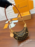 Louis Vuitton Diamond Pattern Leather Bag M81098