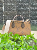 Louis Vuitton LEAN LEAN Leather Handbag M46653