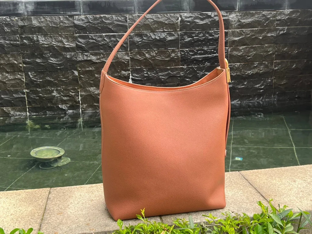 Louis Vuitton Low Key Hobo MM Leather Handbag M24974 Brown