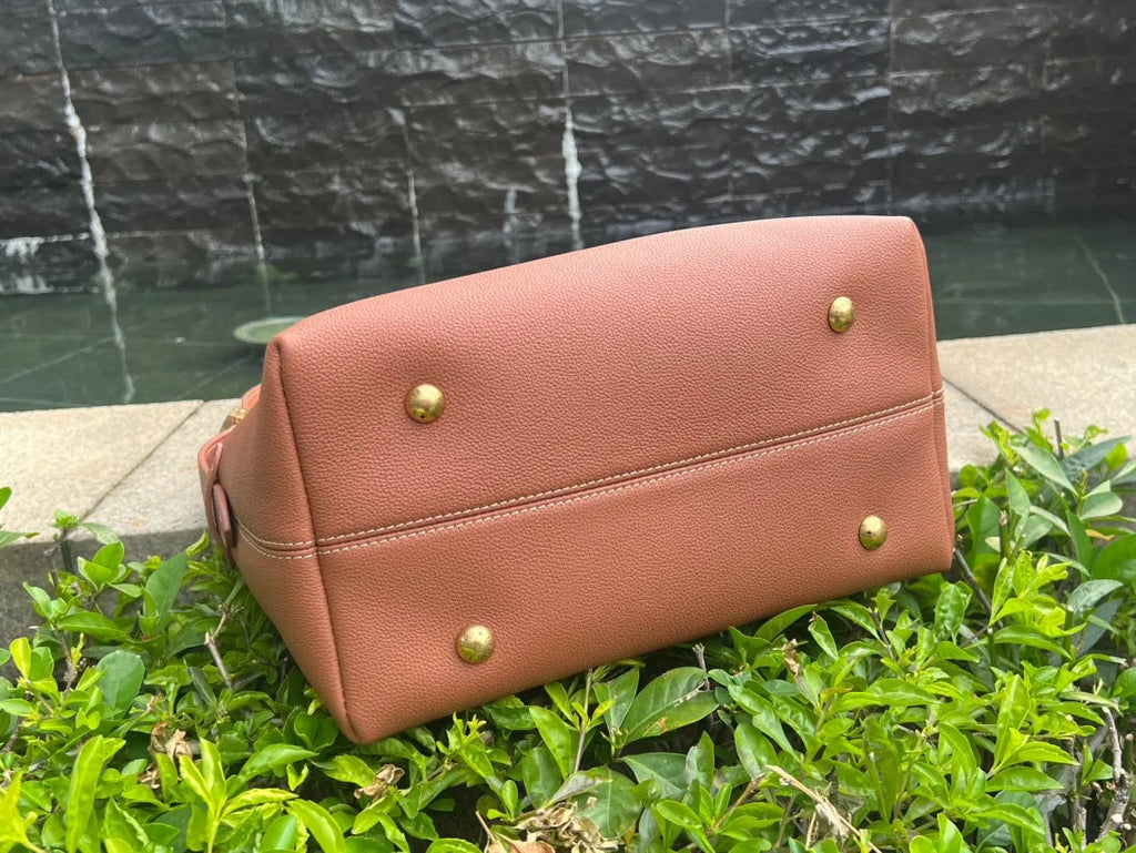 Louis Vuitton Low Key Hobo MM Leather Handbag M24974 Brown