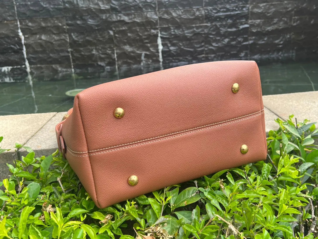Louis Vuitton Low Key Hobo MM Leather Handbag M24974 Brown