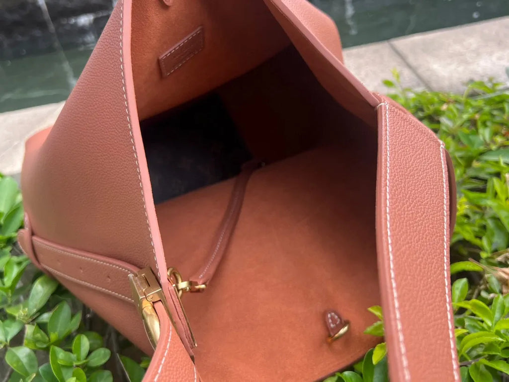 Louis Vuitton Low Key Hobo MM Leather Handbag M24974 Brown