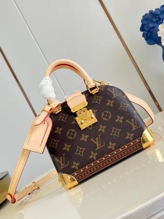 Monogram Canvas Alma Trunk 20 Bag M26784