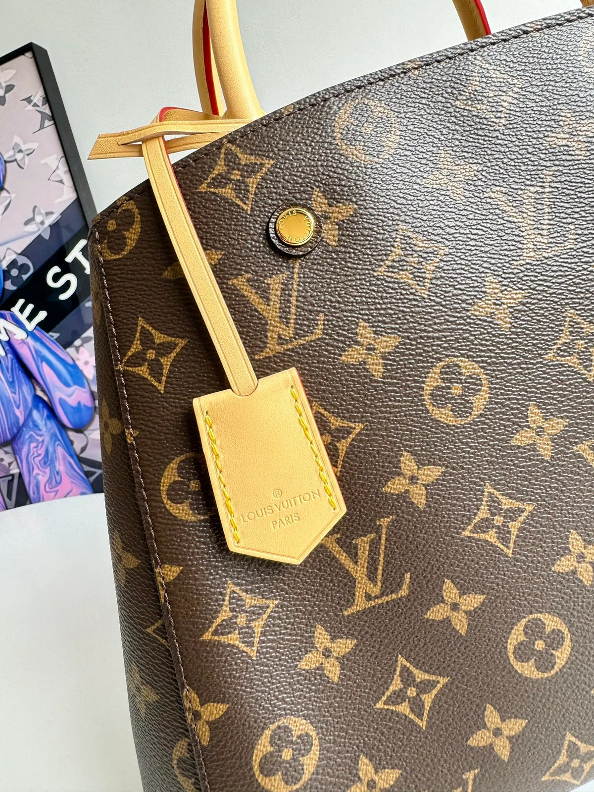 Louis Vuitton Montaigne Medium Monogram Canvas Handbag M41056