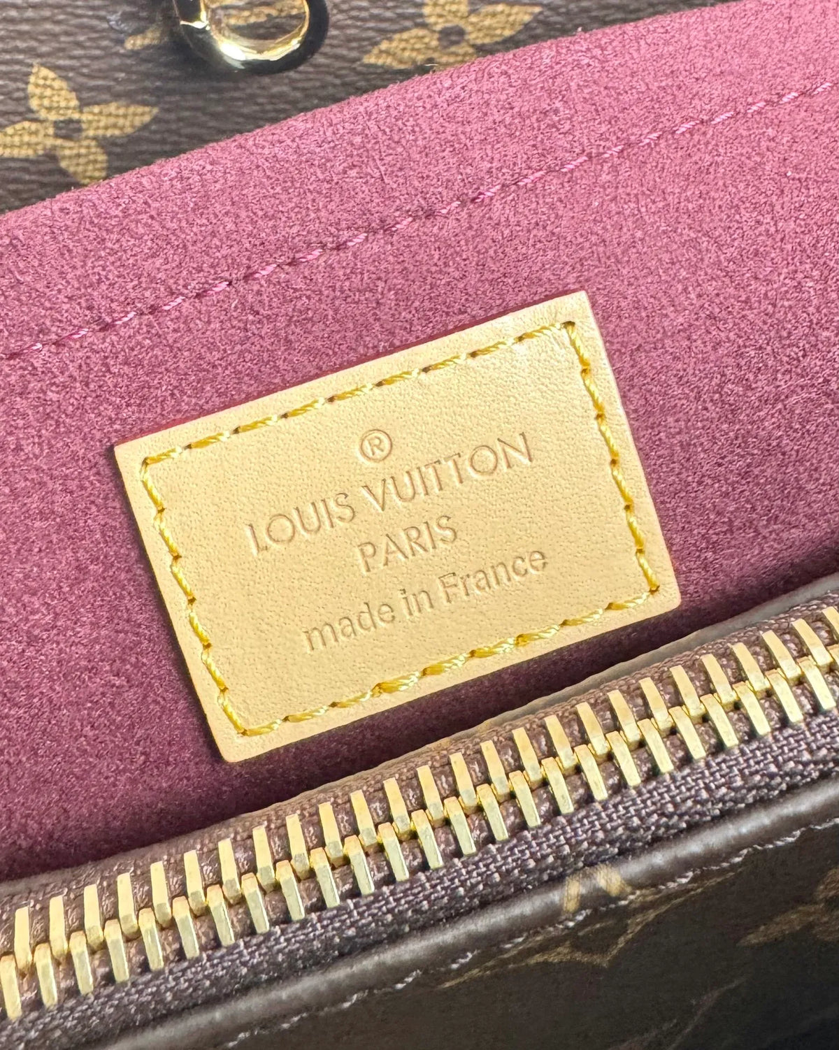 Louis Vuitton Montaigne Medium Monogram Canvas Handbag M41056