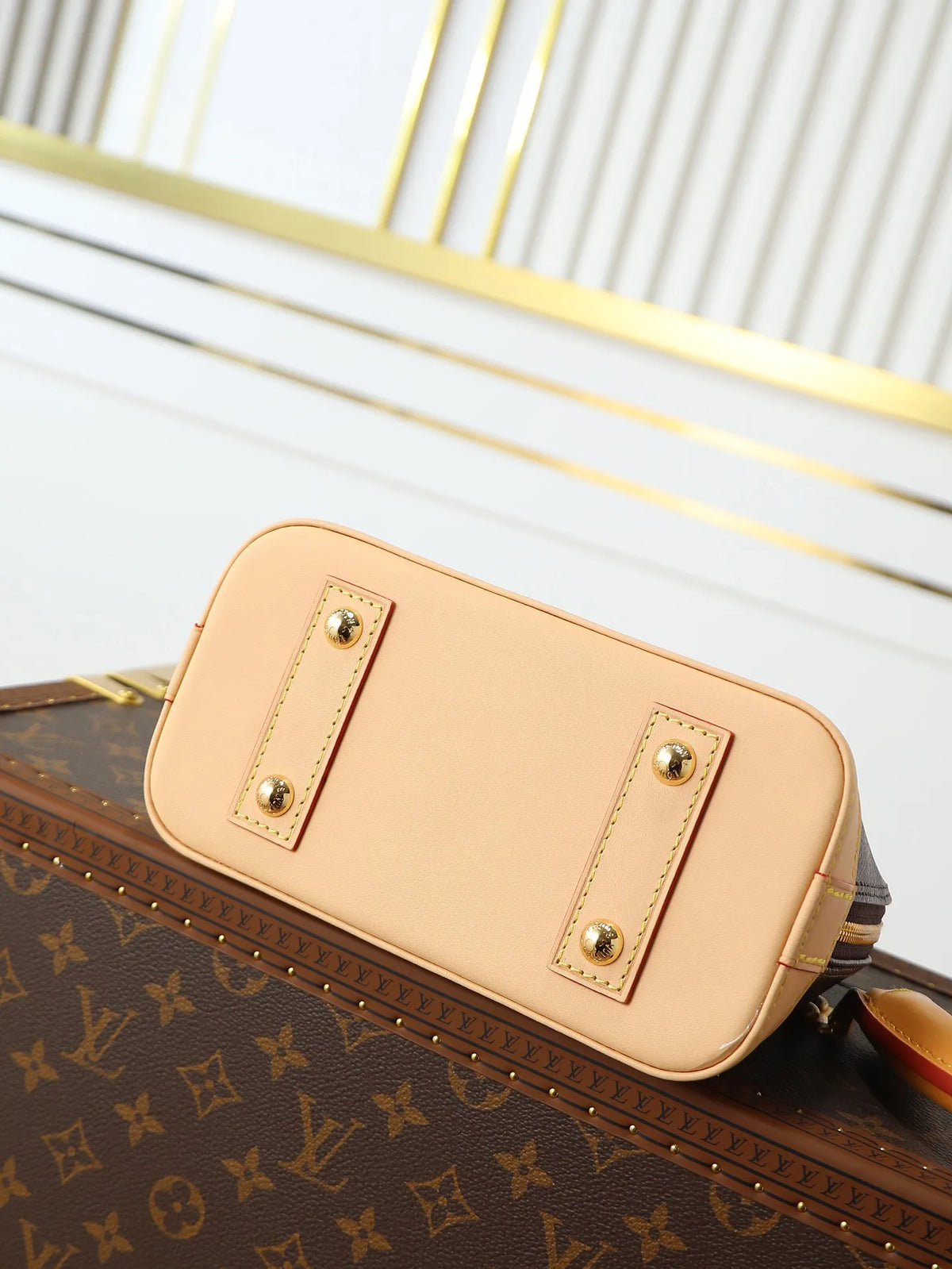 Nano Alma Monogram Canvas Handbag M14339