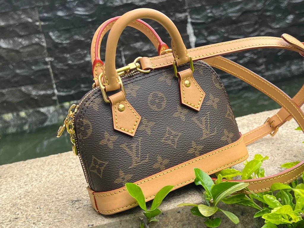 Nano Alma Monogram Canvas Handbag M82717