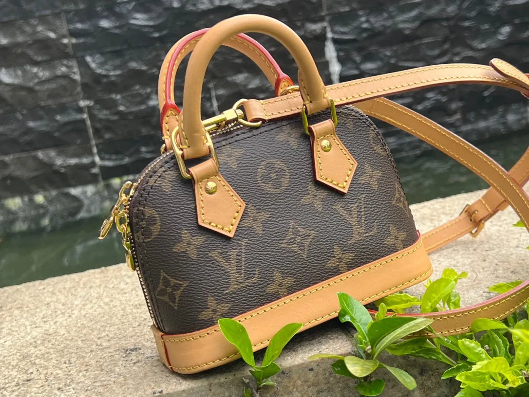 Nano Alma Monogram Canvas Handbag M82717