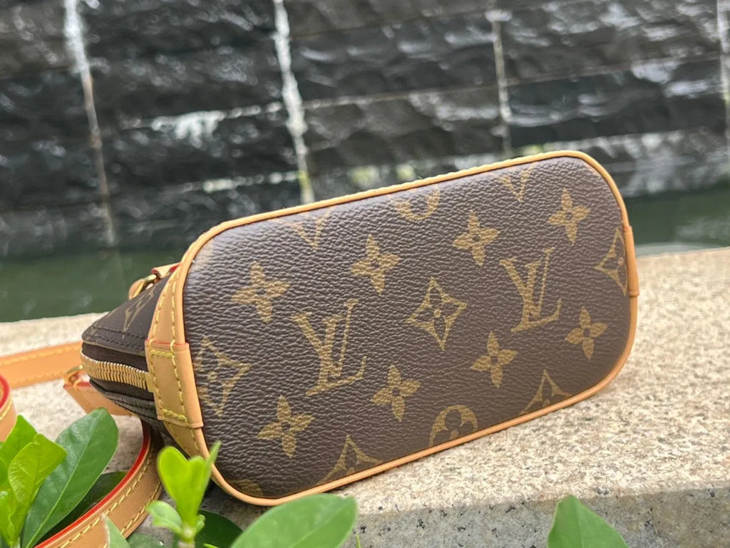 Nano Alma Monogram Canvas Handbag M82717