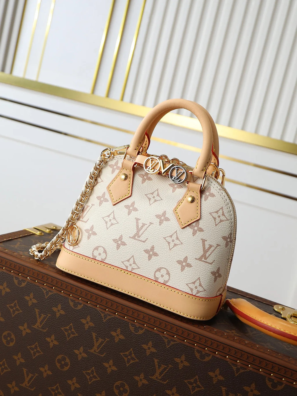 Louis Vuitton Nano Alma Monogram Handbag M14339