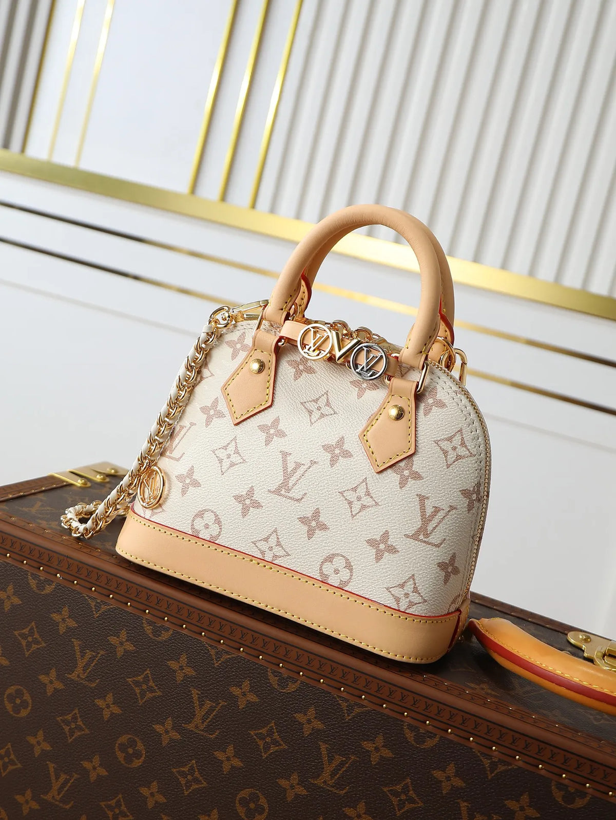 Louis Vuitton Nano Alma Monogram Handbag M14339