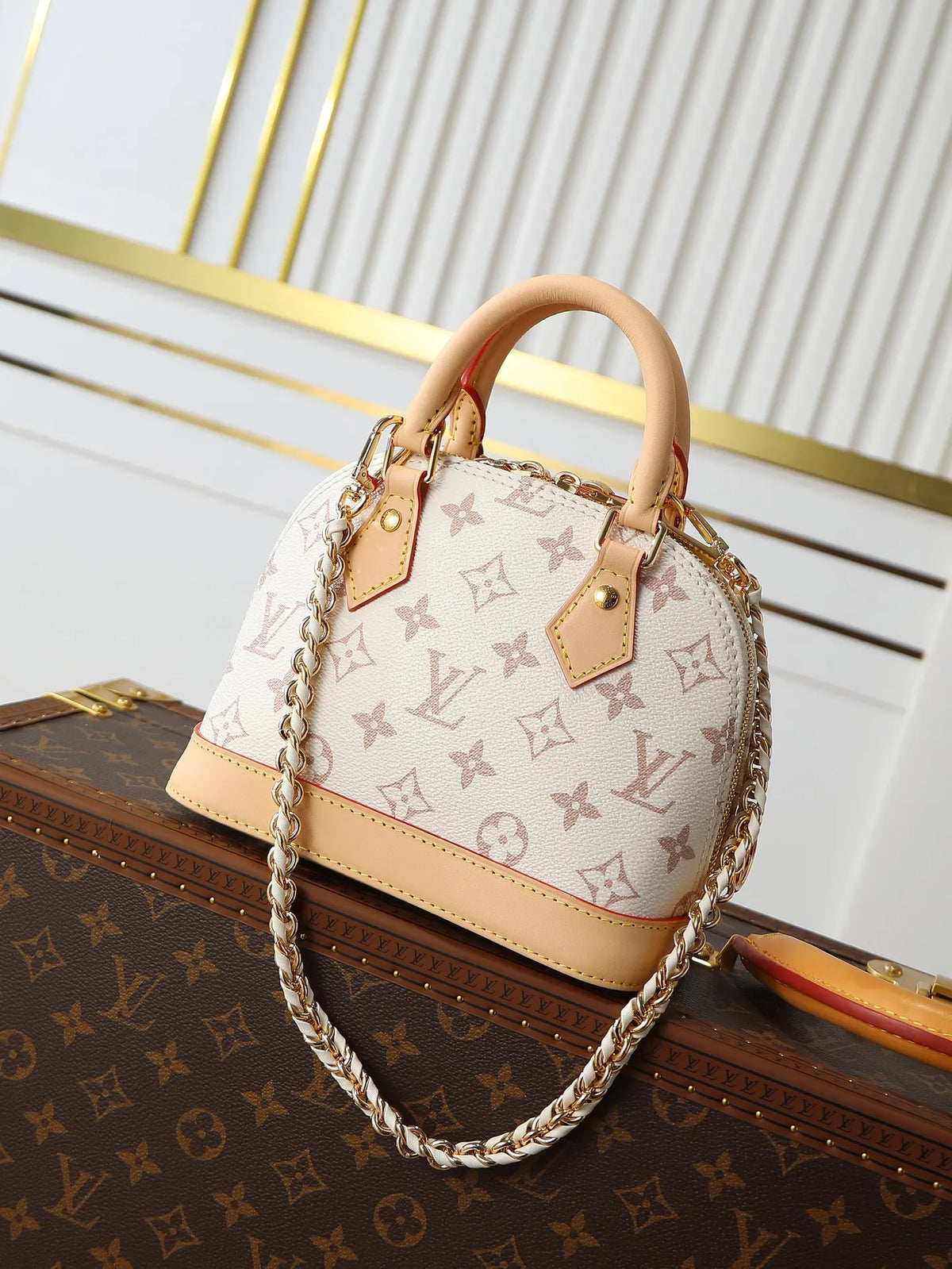 Louis Vuitton Nano Alma Monogram Handbag M14339