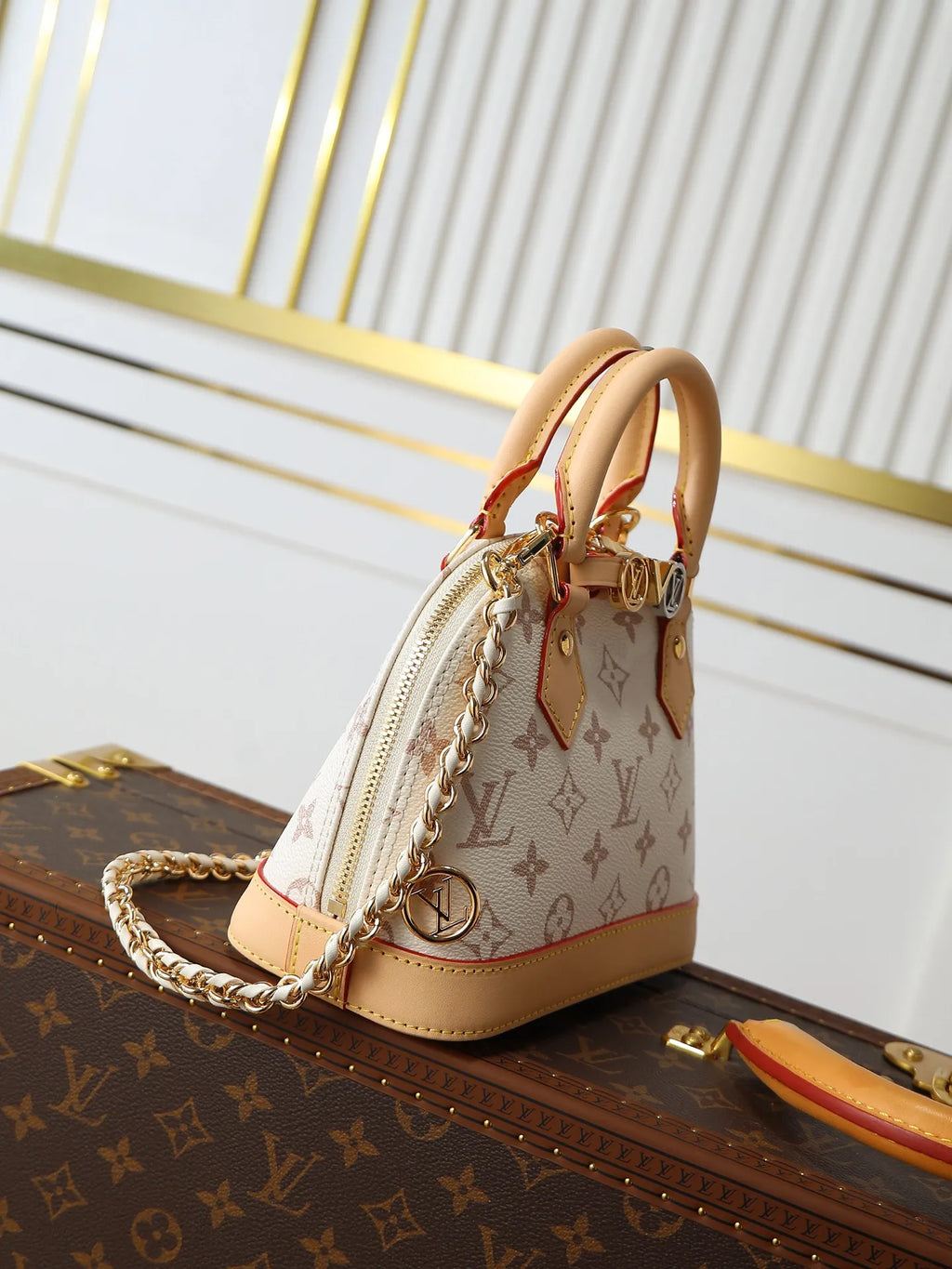 Louis Vuitton Nano Alma Monogram Handbag M14339