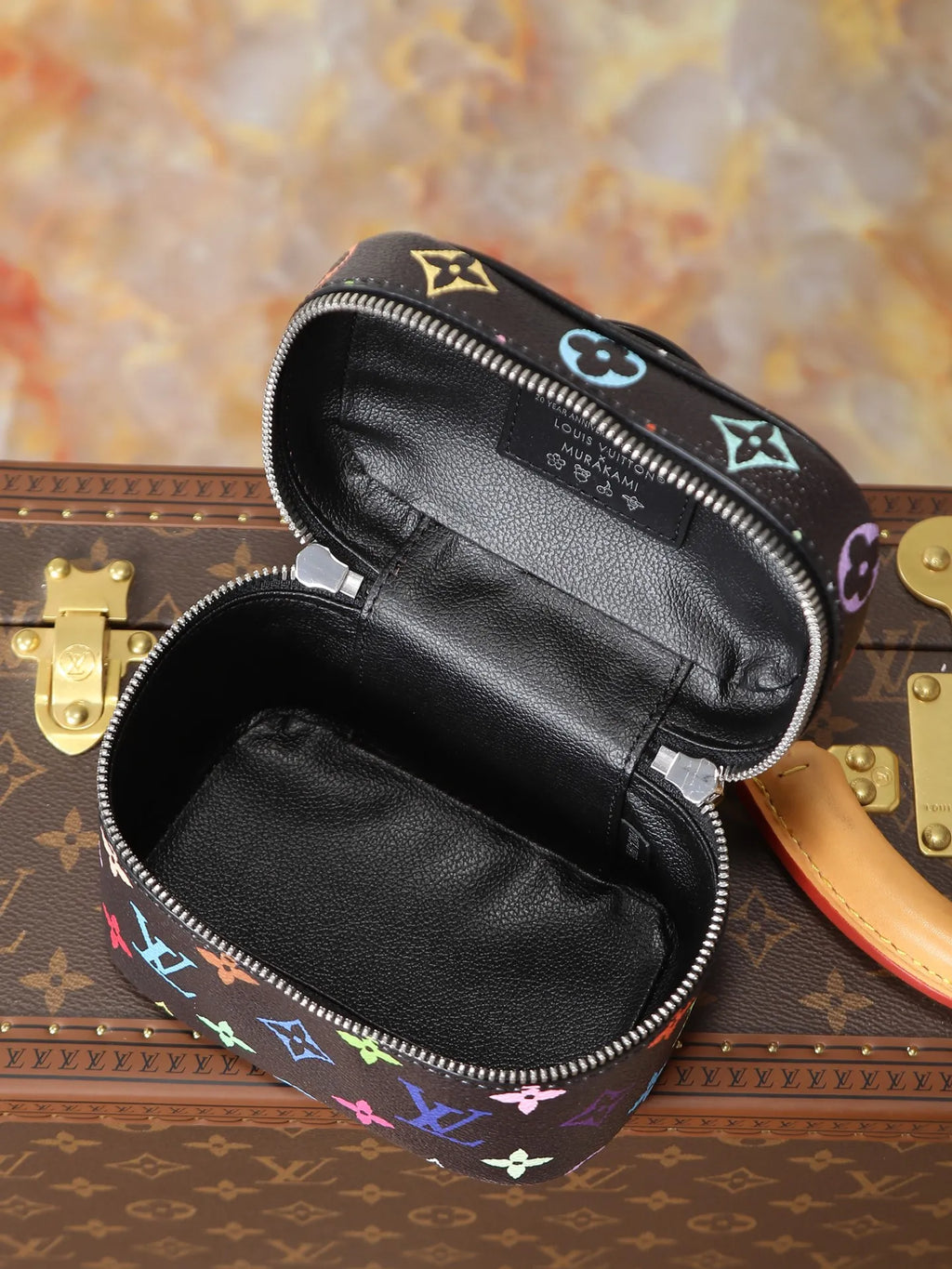 Louis Vuitton Nice Nano Monogram Canvas Handbag M14033