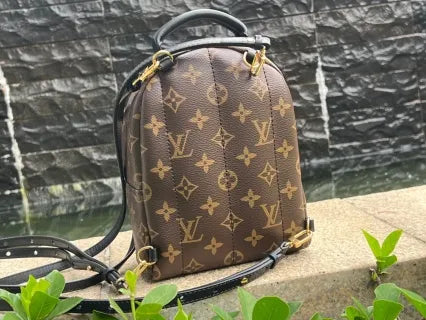 Louis Vuitton Palm Springs Mini Coated Canvas Backpack M44873