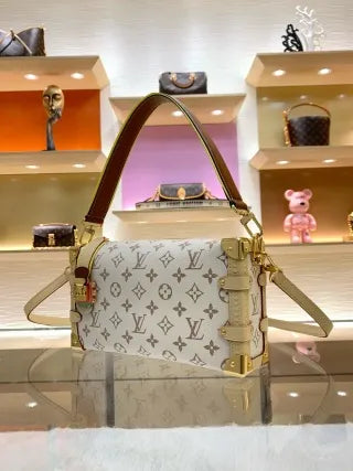 Louis Vuitton Side Trunk MM Canvas Bag M29913
