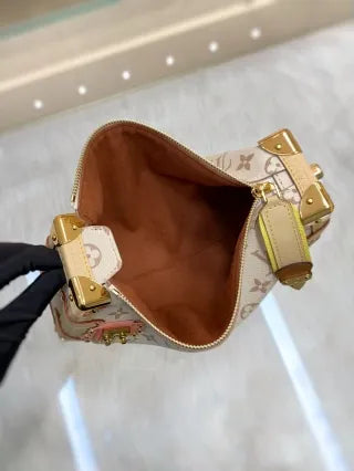 Louis Vuitton Side Trunk MM Canvas Bag M29913