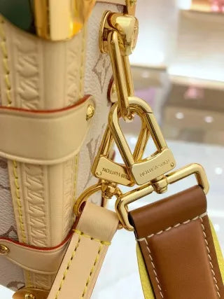 Louis Vuitton Side Trunk MM Canvas Bag M29913