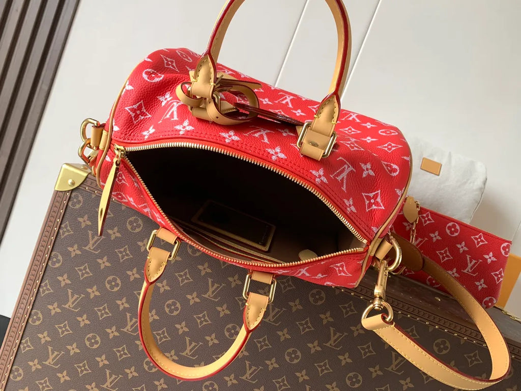 Speedy Bandoulière 30 Monogram Leather Handbag