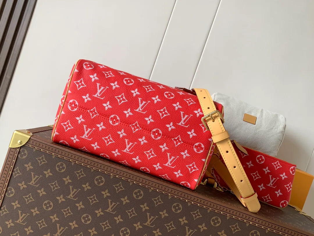 Speedy Bandoulière 30 Monogram Leather Handbag