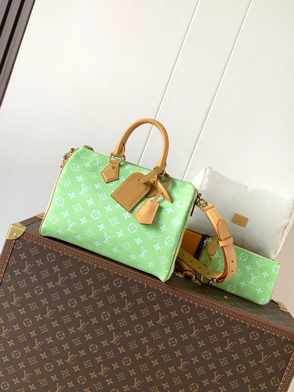 Speedy Bandoulière 30 Monogram Leather Handbag M14067