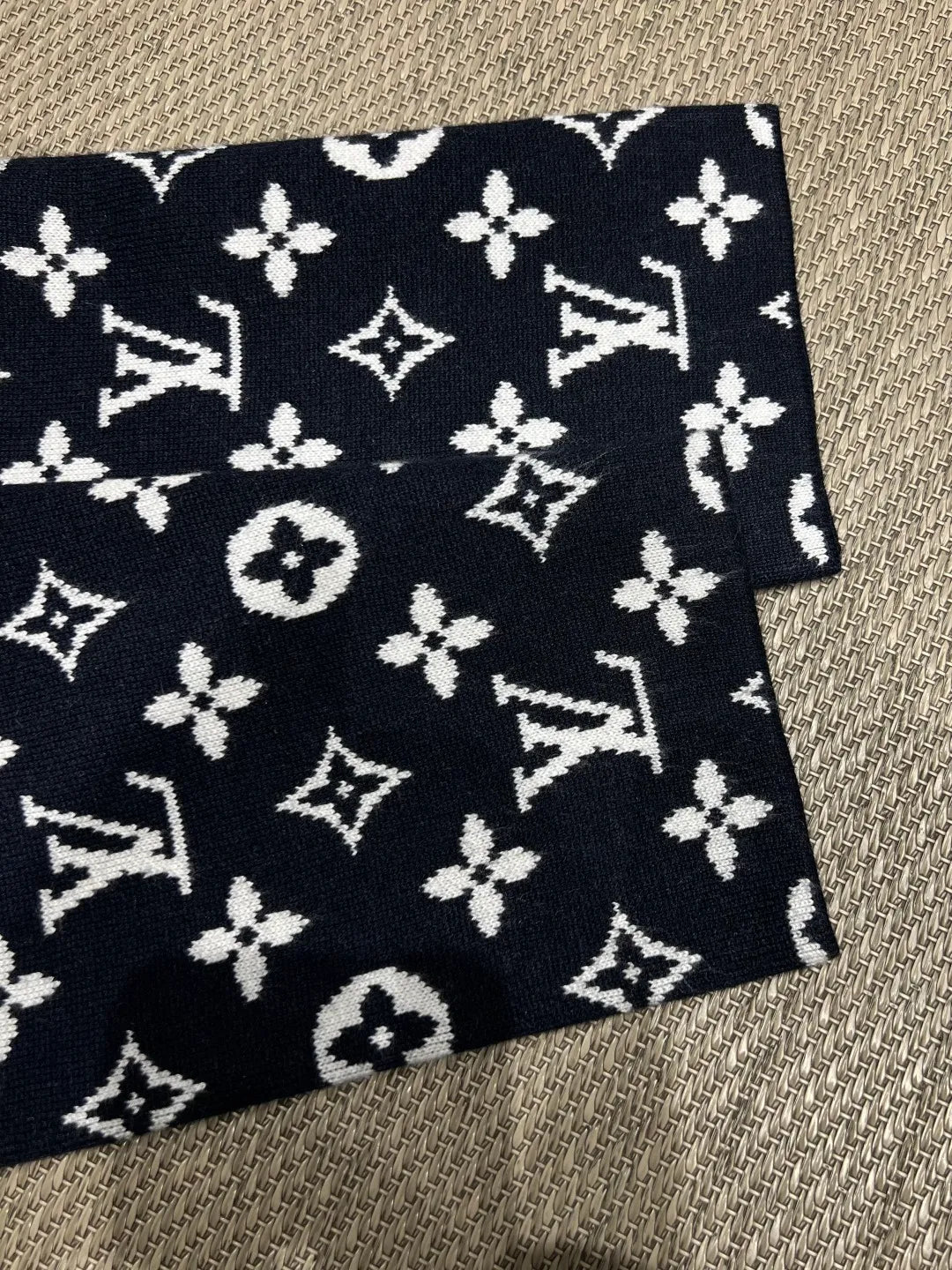 Louis Vuitton Women's Reversible Monogram Hooded Knit Cardigan