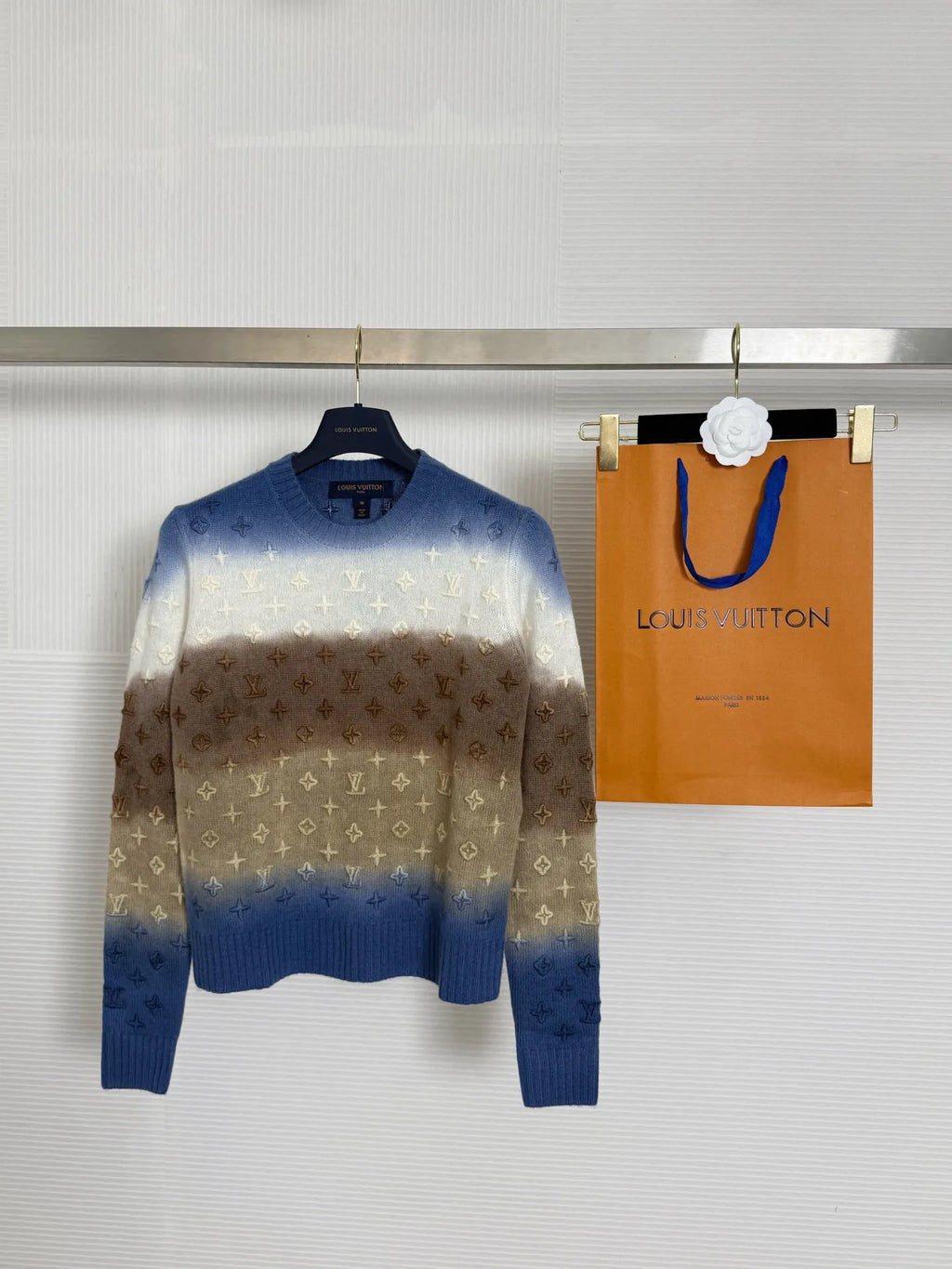 Louis Vuitton Women's Wool Gradient Sweater