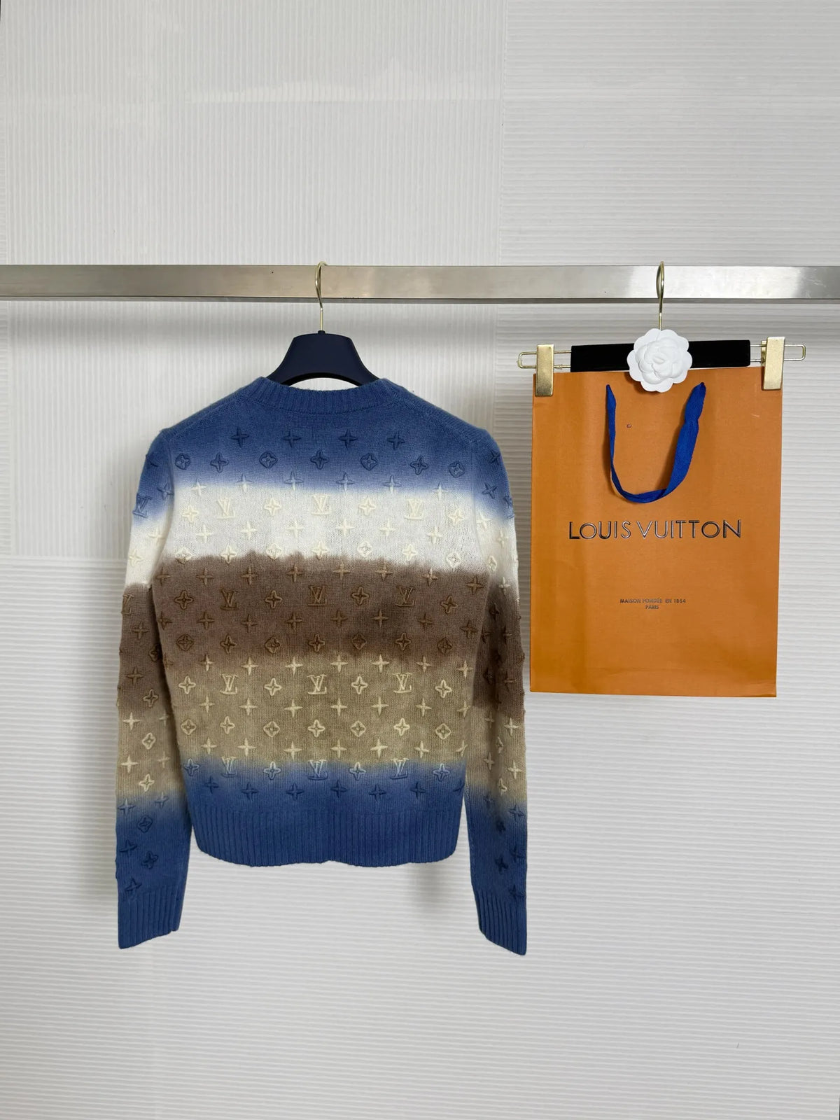Louis Vuitton Women's Wool Gradient Sweater