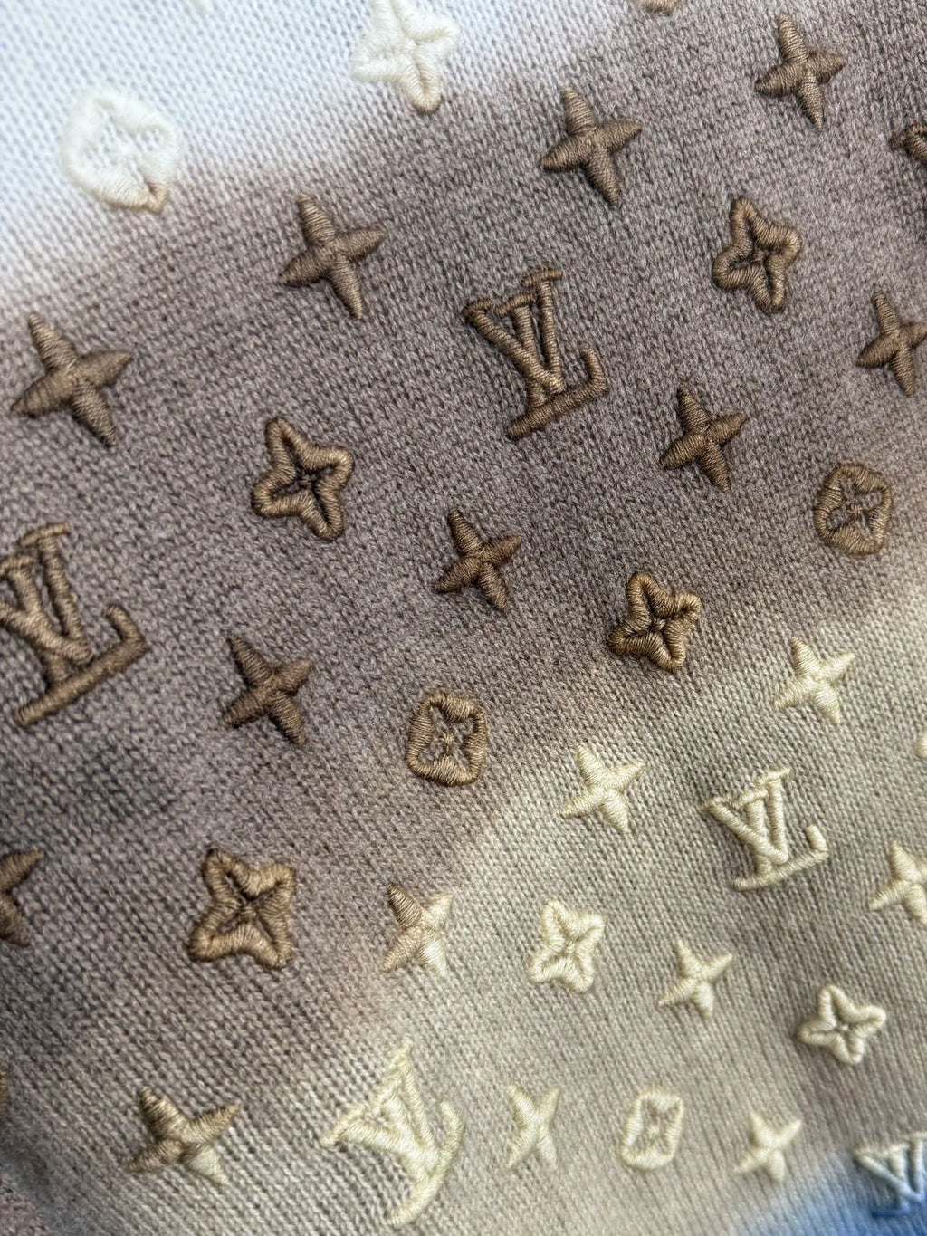 Louis Vuitton Women's Wool Gradient Sweater