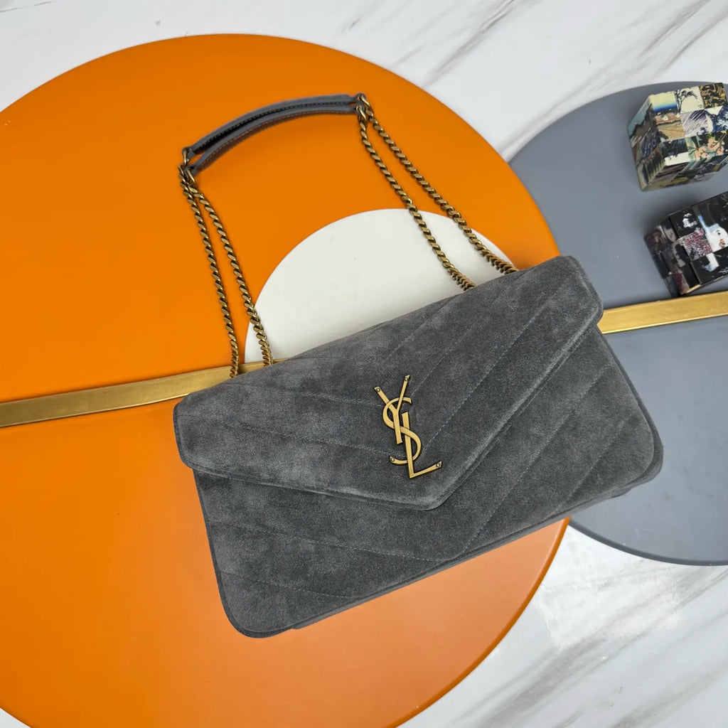 LouLou 11.4 in Suede Shoulder Bag 801439