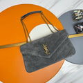 LouLou 11.4 in Suede Shoulder Bag 801439