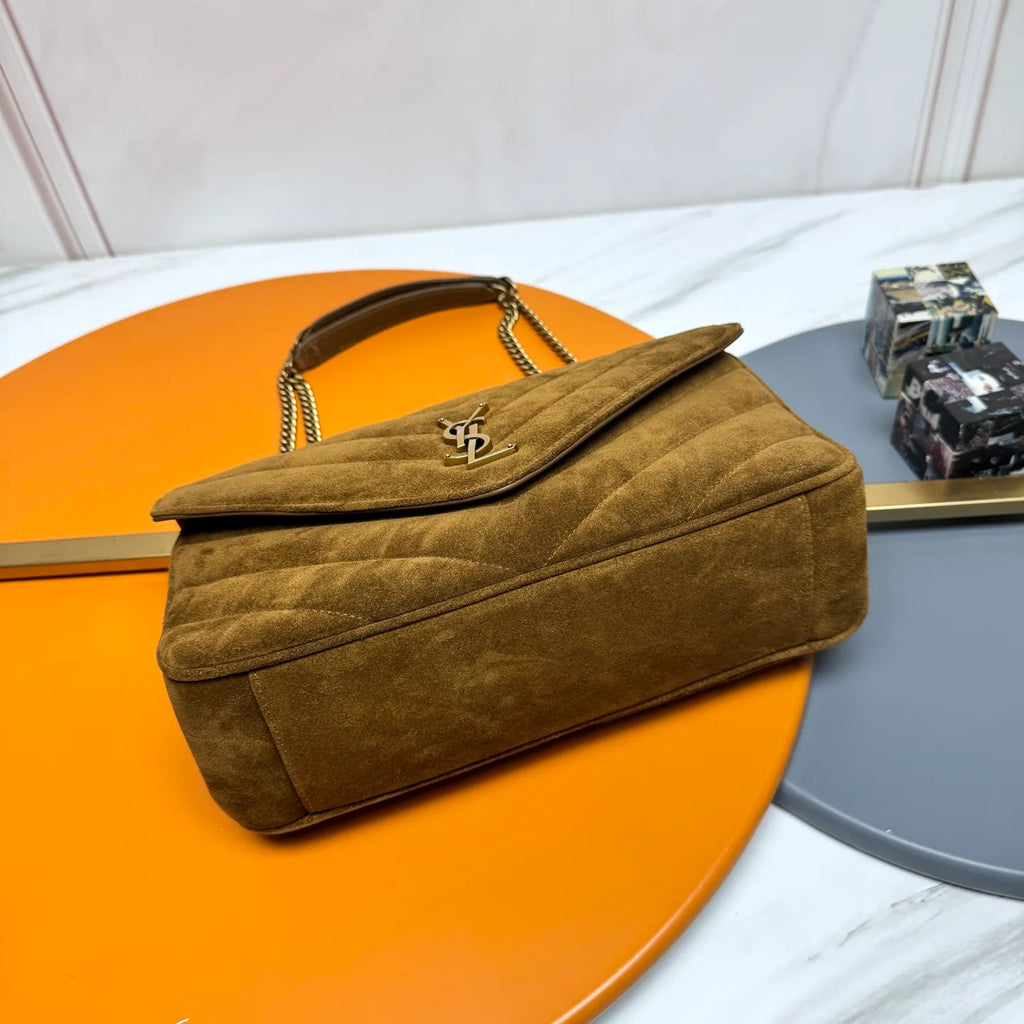 LouLou 11.4 in Suede Shoulder Bag 801439