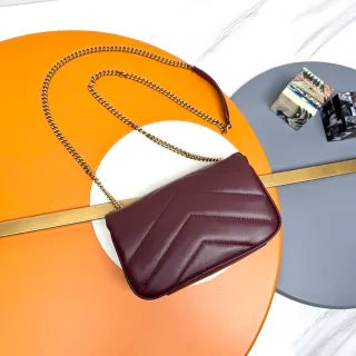 LouLou 7.9 in Lambskin Bag 821749
