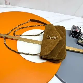 LouLou 7.9 in Suede Bag 821749