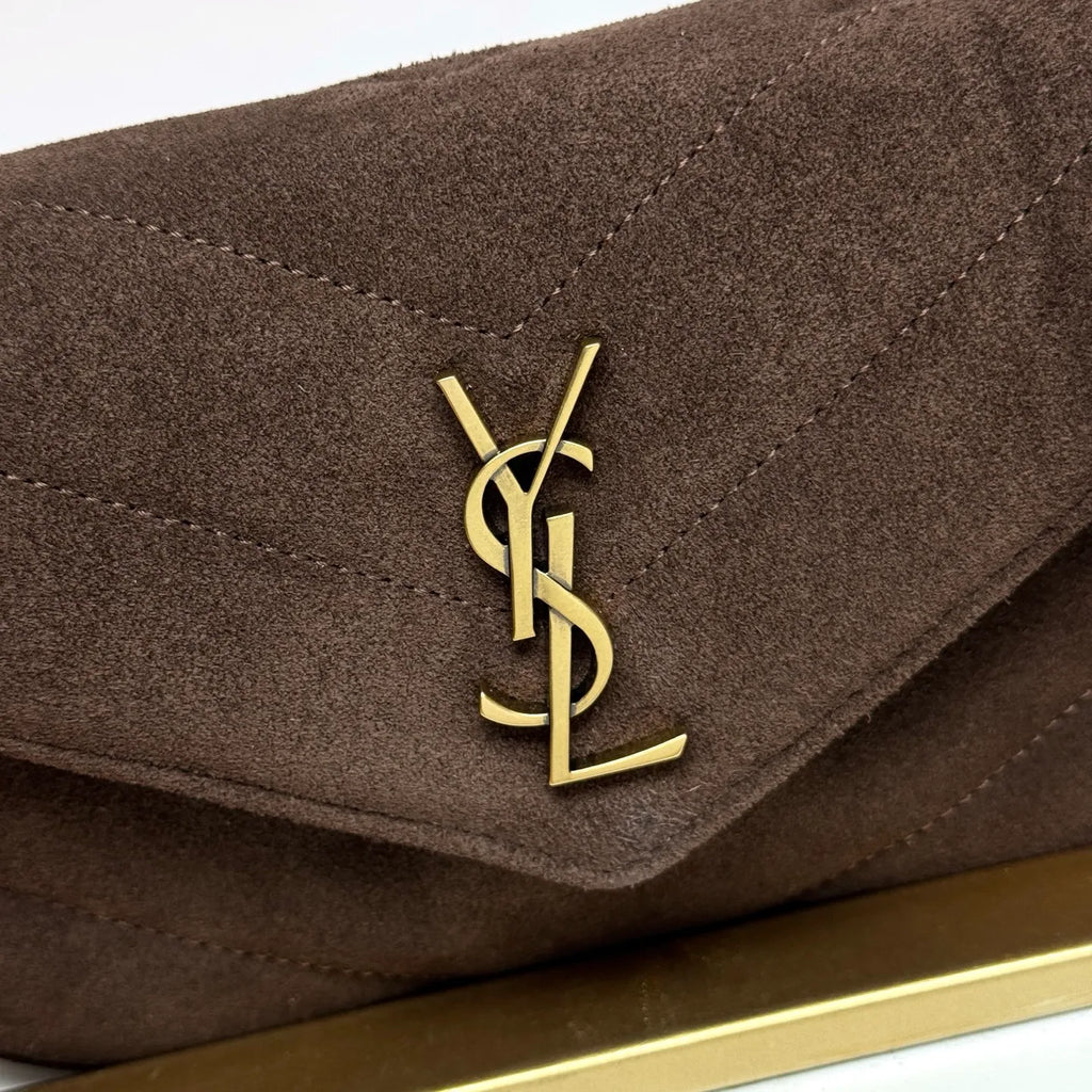 LouLou 7.9 in Suede Shoulder Bag 821749