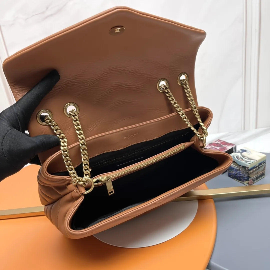 LouLou Leather 12.2 in Shoulder Bag 459749.ZX