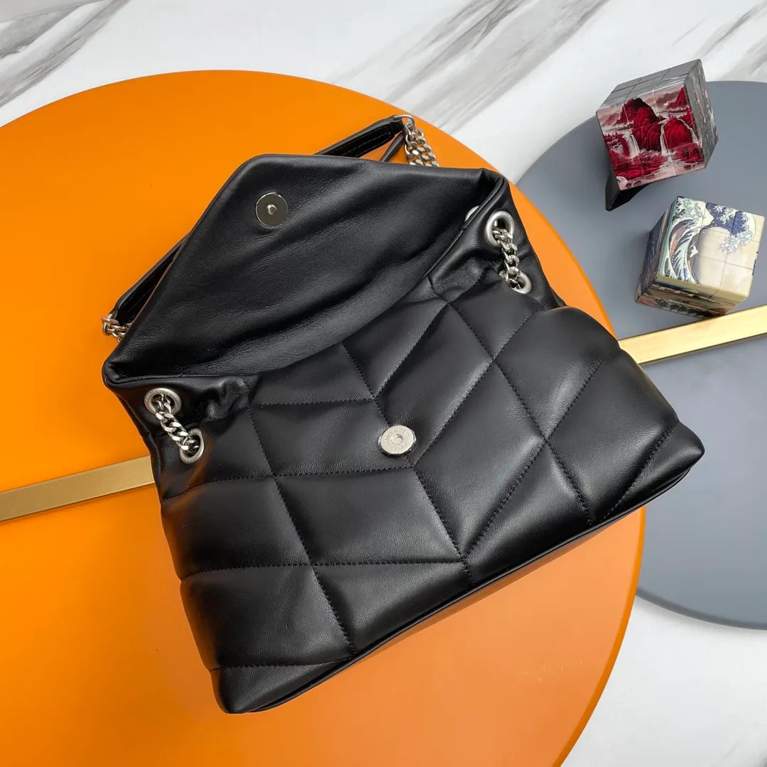 LouLou Puffer 11.4 in Quilted Lambskin Bag 577476.Zx