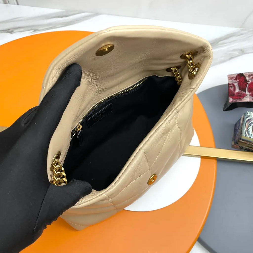 LouLou Puffer 11.4 in Quilted Lambskin Bag 577476.Zx