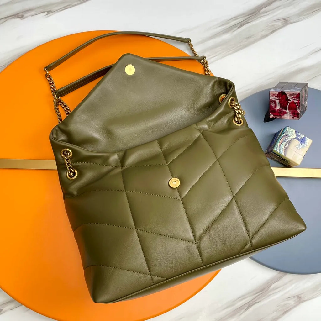 LouLou Puffer 13.8 in Quilted Lambskin Bag 577475.Zx