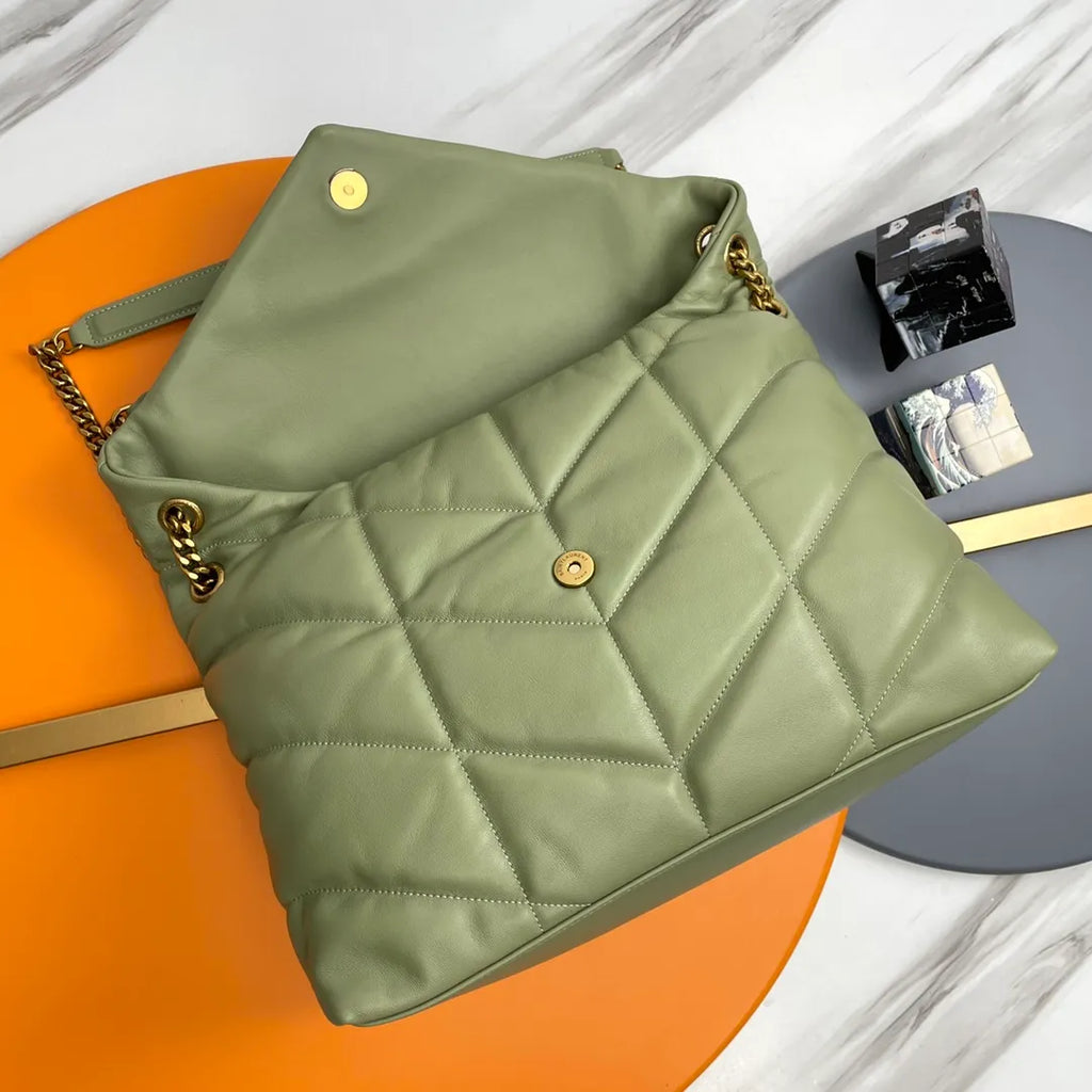 LouLou Puffer 13.8 in Quilted Lambskin Bag 577475.Zx