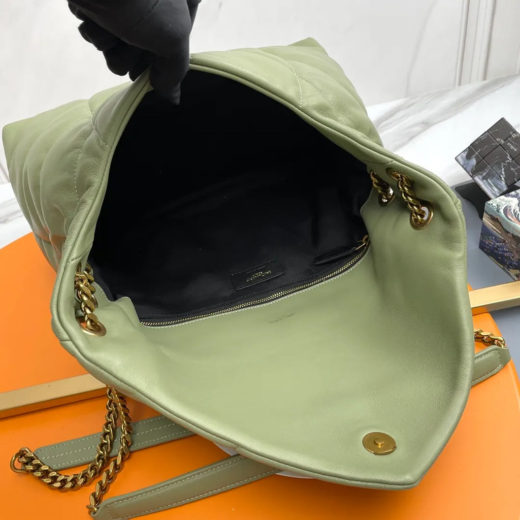 LouLou Puffer 13.8 in Quilted Lambskin Bag 577475.Zx