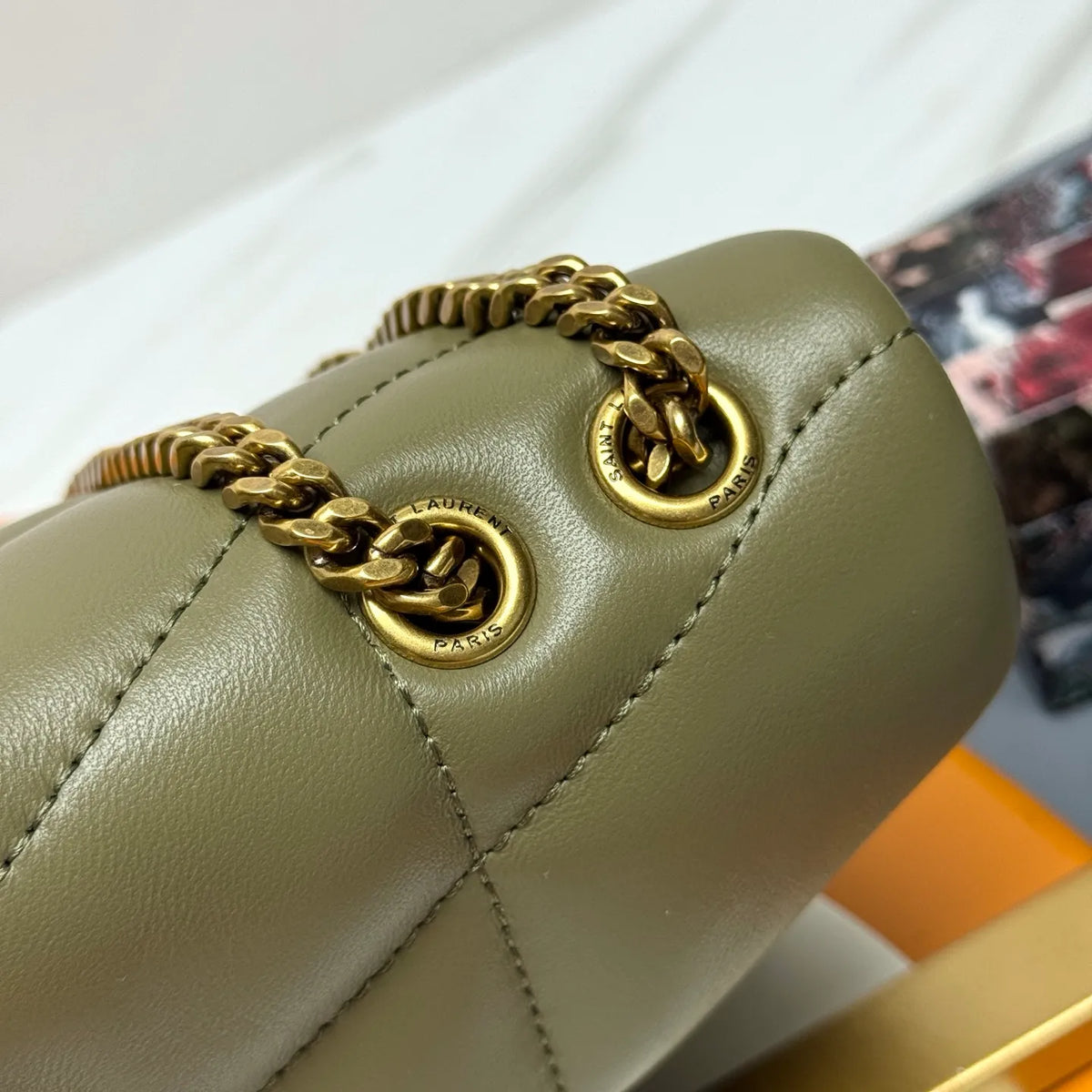 LouLou Puffer 9.1 in Quilted Lambskin Bag 759337