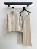 LP Women's Wool Sweater and Straight Pants Set 004600450