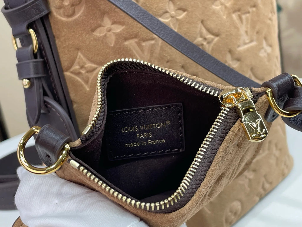 LV Back to School All In BB Suede 6.3 in Bucket Bag M29834