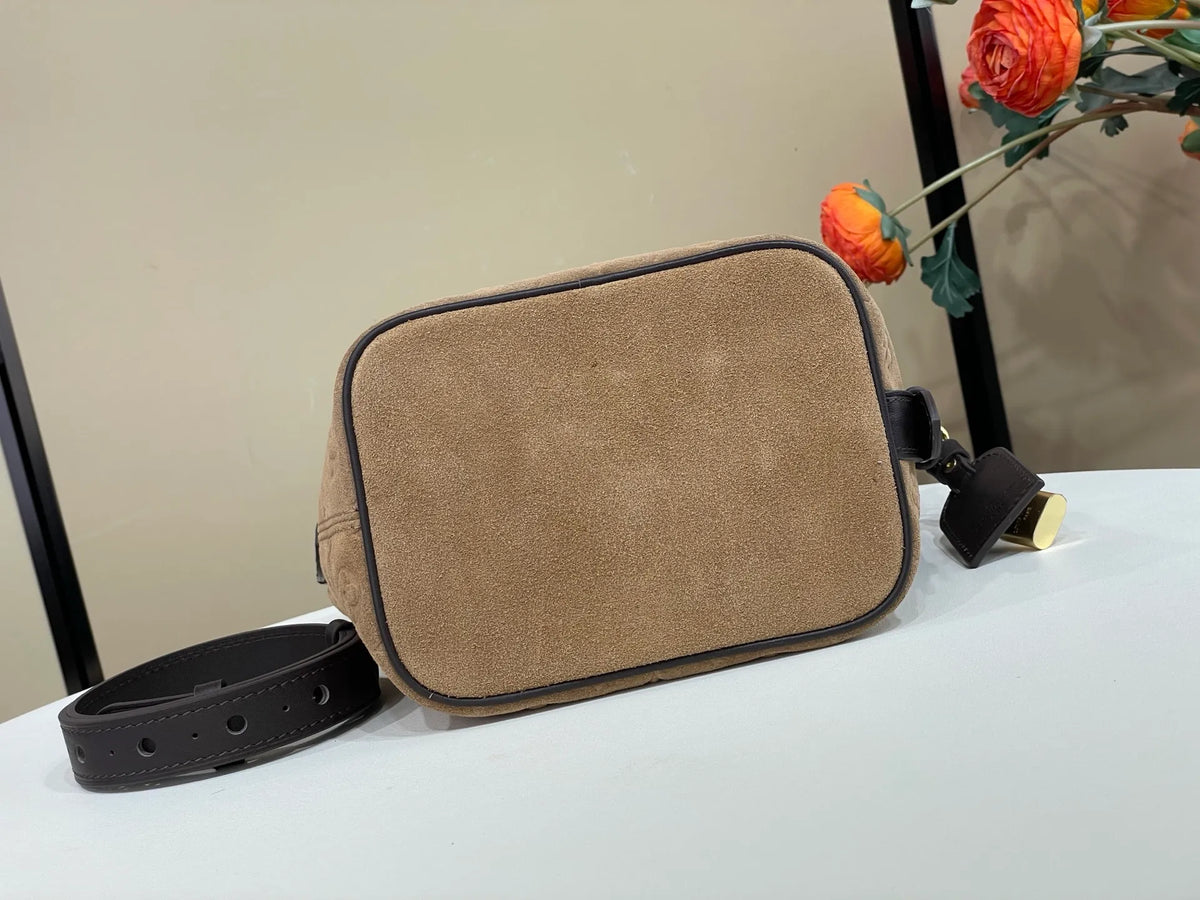 LV Back to School All In BB Suede 6.3 in Bucket Bag M29834